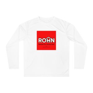 ROHNRelease Our Homes Now-Logo Performance Long Sleeve Shirt