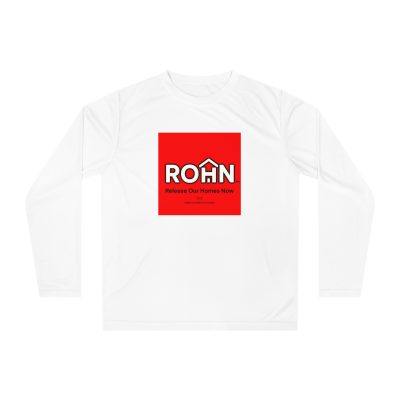 ROHNRelease Our Homes Now-Logo Performance Long Sleeve Shirt