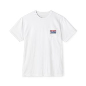 "No More Property Taxes in Florida" Pocket T-Shirt —  Winter 2026-OurSeniors.net